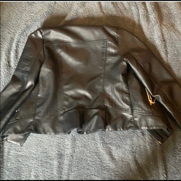 Art class black leather jacket - Picture 2 of 2